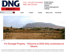 Tablet Screenshot of dngkelly.com